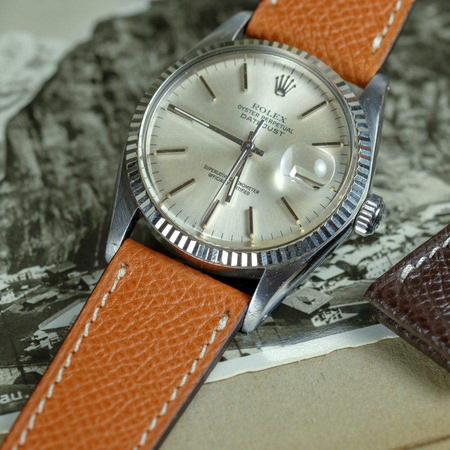 GRAINED FRENCH TAN (cream stitching) - Image 2
