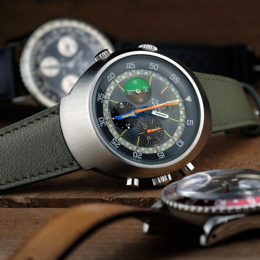 CLASSIC SMOOTH KHAKI GREEN (tone on tone stitching) - Image 2